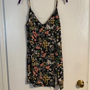 Reformation Flora Marlowe Mini Dress w/ Slit